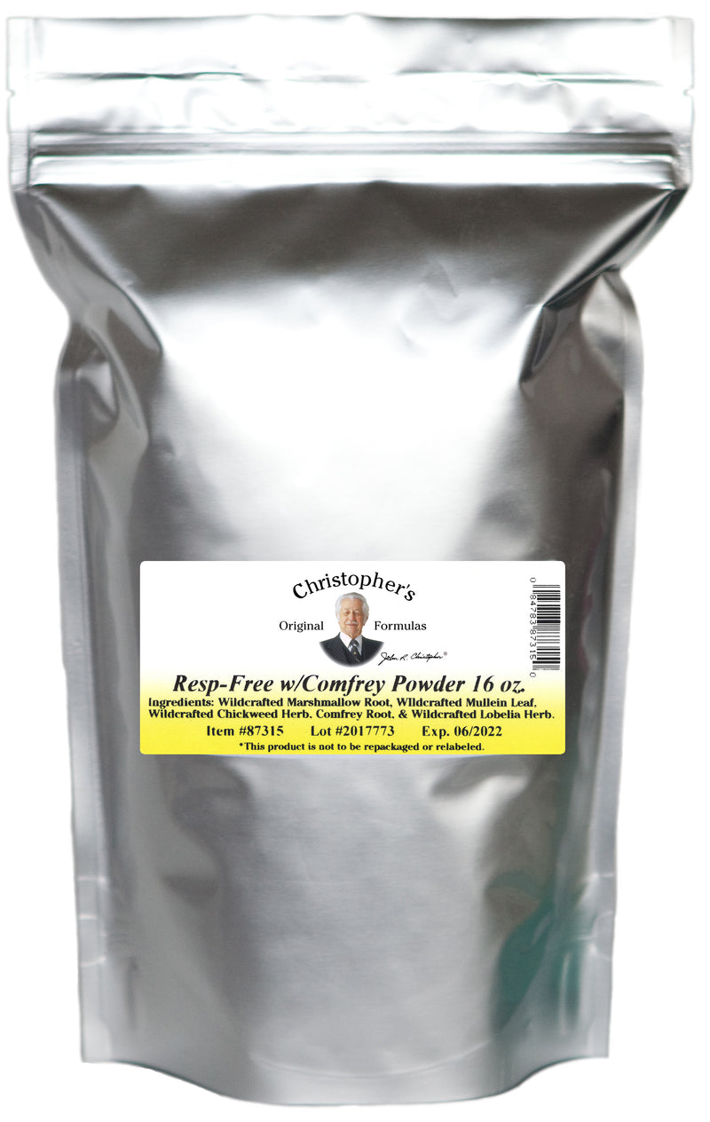 Resp-Free w/ Comfrey 16 oz